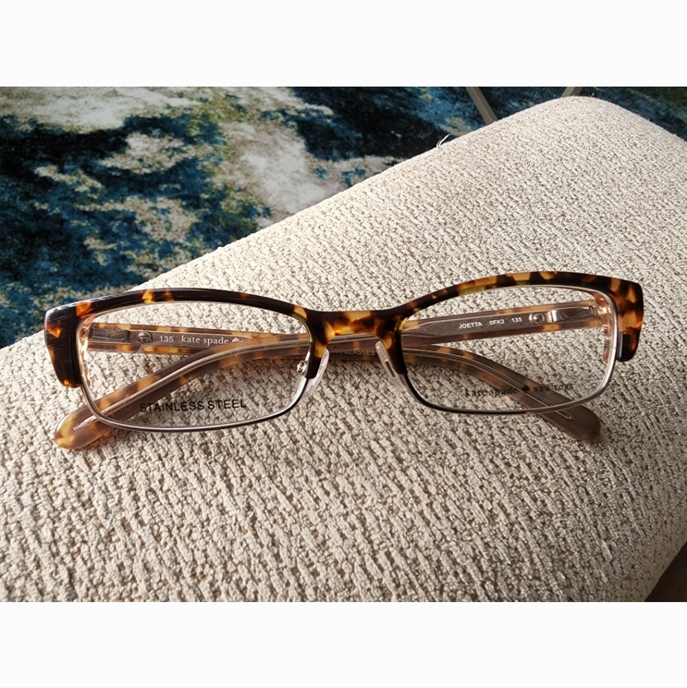 Kate Spade Joetta  tortoise eyeglasses 52 18 5-2